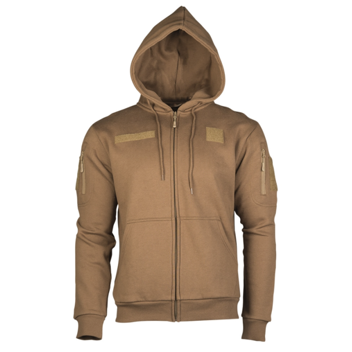 Gilet zippé style Ranger à capuche 