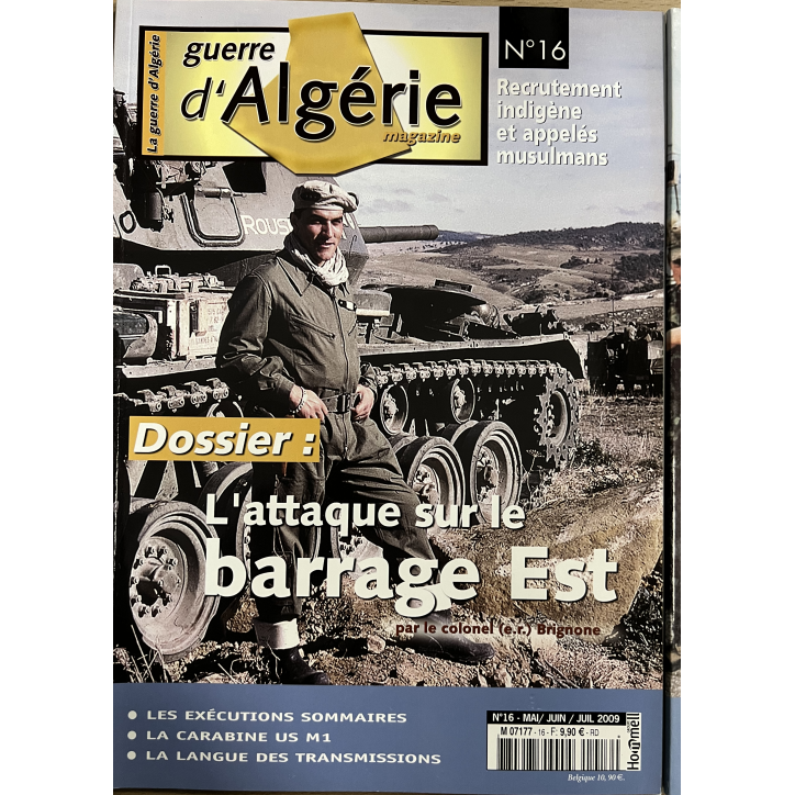 Lot de 3 Magazines La Guerre d'Algérie No 14, 15 & 16