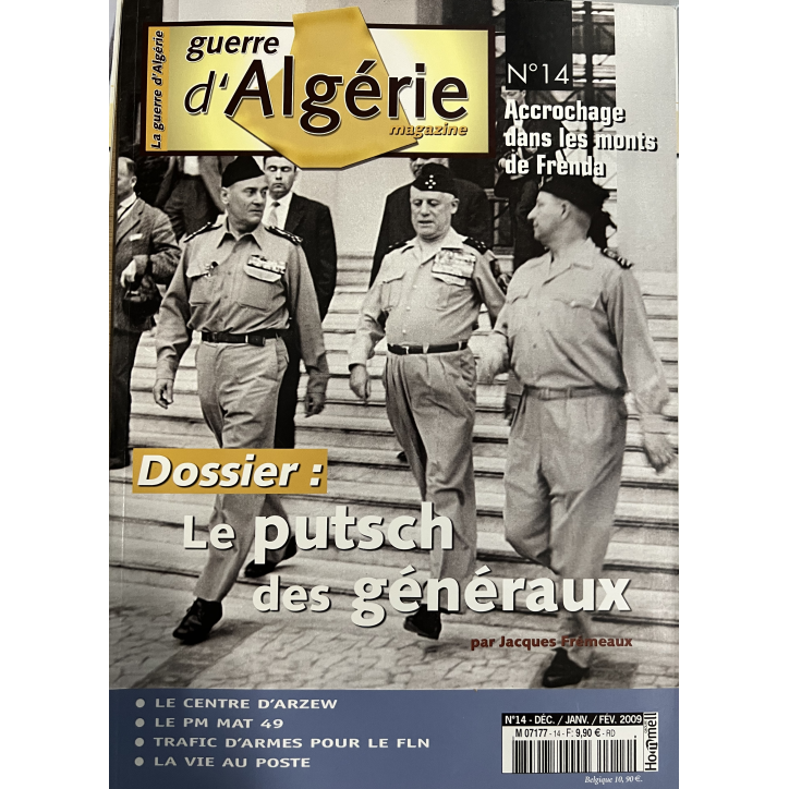 Lot de 3 Magazines La Guerre d'Algérie No 14, 15 & 16