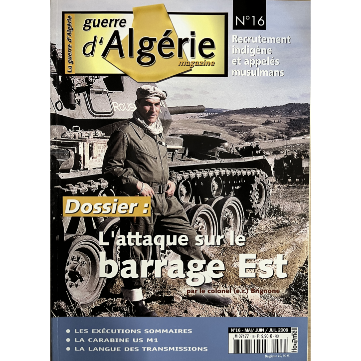 Lot de 4 Magazines La Guerre d'Algérie No 14, 15, 16 & 17
