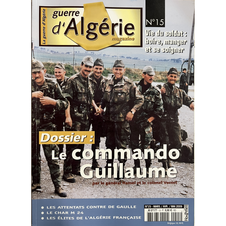Lot de 4 Magazines La Guerre d'Algérie No 14, 15, 16 & 17