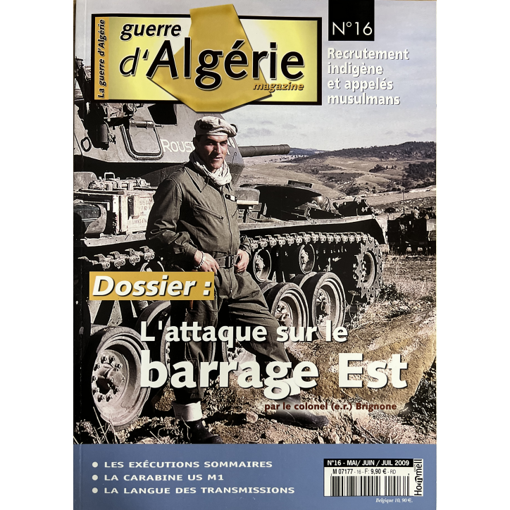 Lot de 5 Magazines La Guerre d'Algérie No 13, 14, 15, 16 & 17