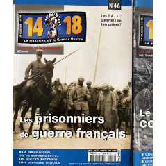 Lot de 3 revues 14-18 Le magazine de la Grande Guerre (43,44,45,46) et un Hors Série No 8 et un DVD