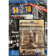 Lot de 3 revues 14-18 Le magazine de la Grande Guerre (43,44,45,46) et un Hors Série No 8 et un DVD