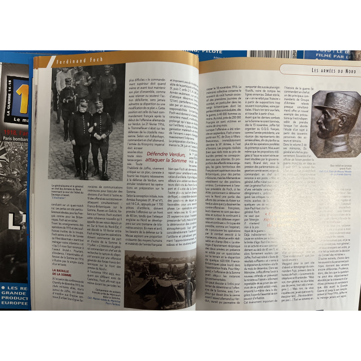 Lot de 3 revues 14-18 Le magazine de la Grande Guerre (43,44,45,46) et un Hors Série No 8 et un DVD