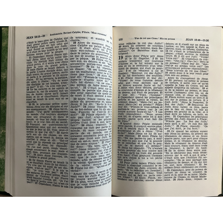 Livre Les ecritures grecques chrétiennes - Traduction du monde nouveau de 1963