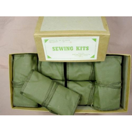 Trousse à couture originale réglementaire US army 39/45 housse coton