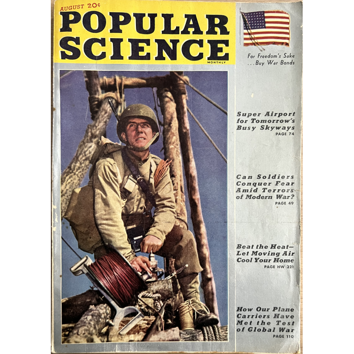 Livre Popular science August 1943 - Vol 143 - No 2