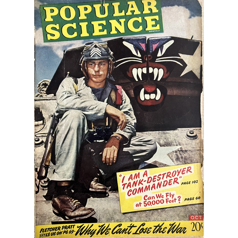 Livre Popular science October 1943 - Vol 143 - No 4
