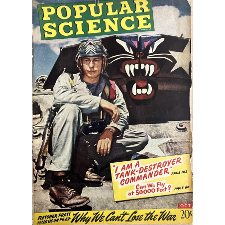 Livre Popular science October 1943 - Vol 143 - No 4
