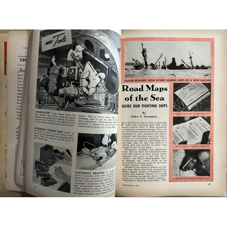 Livre Popular science October 1943 - Vol 143 - No 4
