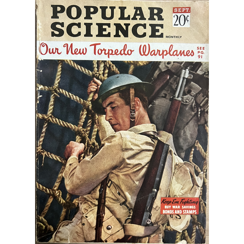 Livre Popular science September 1942  - Vol 141 No 3