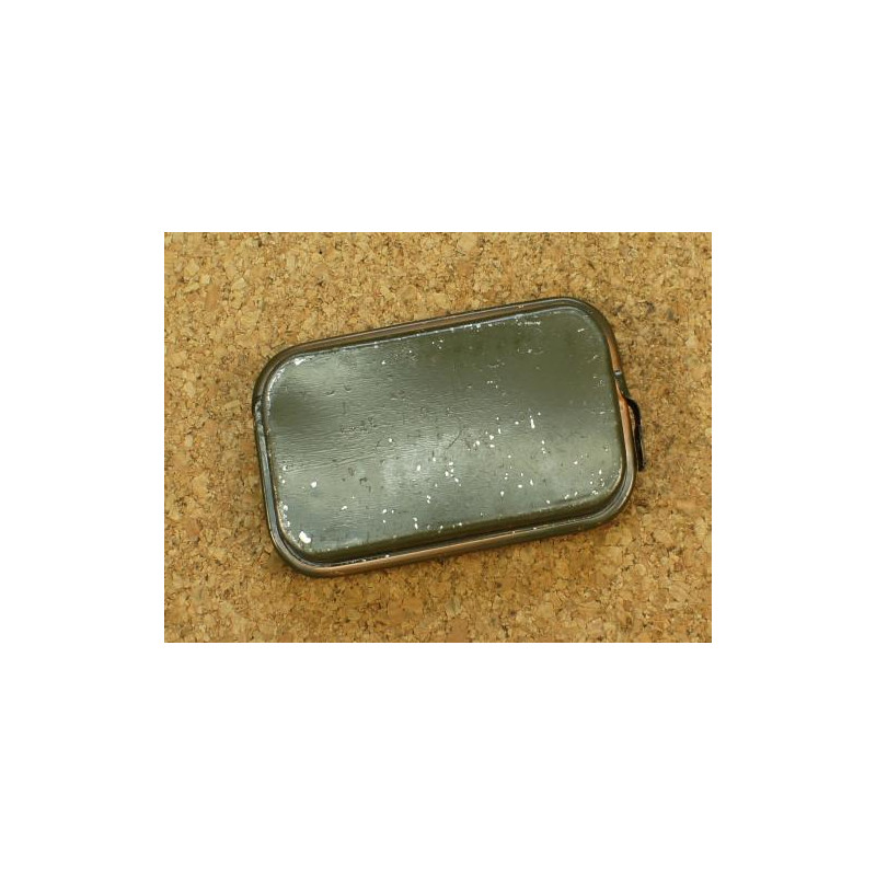 Pansement métal US kaki sans sulfanilamide usagé