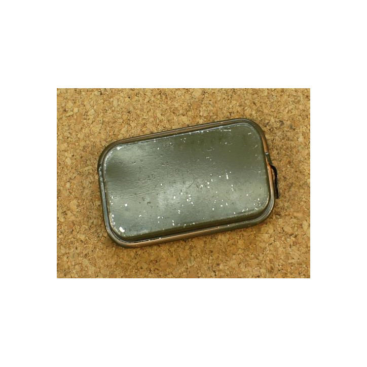 Pansement métal US kaki sans sulfanilamide usagé