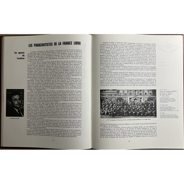 Livre Les Paras Français par henri Le Mire - La 2nd Guerre Mondiale