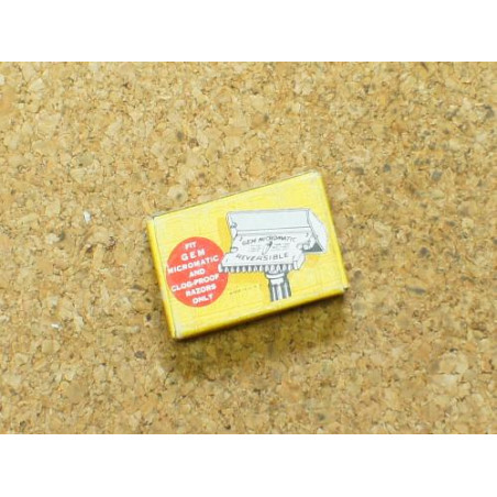 Paquet de 5 lames de rasoir  GEM