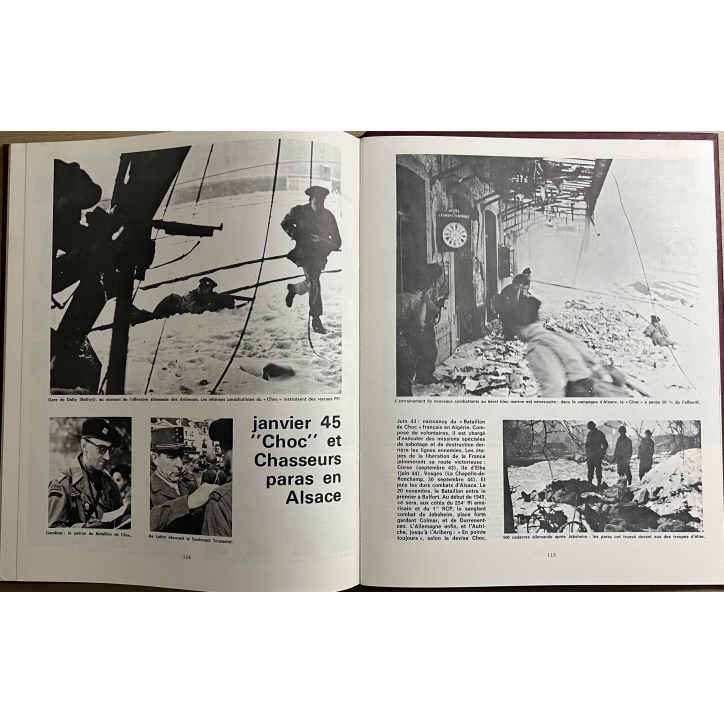 Livre Les Paras Français par henri Le Mire - La 2nd Guerre Mondiale