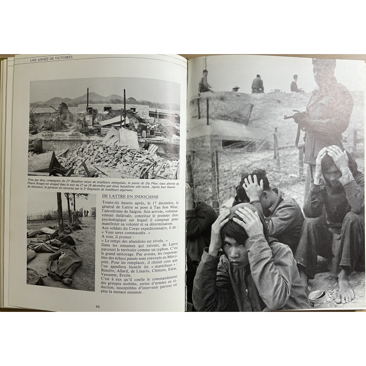 Livre Indochine 1951 L'année De Lattre de Erwan Bergot