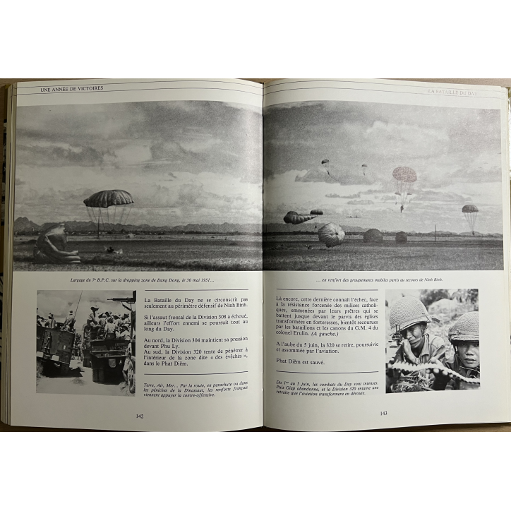 Livre Indochine 1951 L'année De Lattre de Erwan Bergot