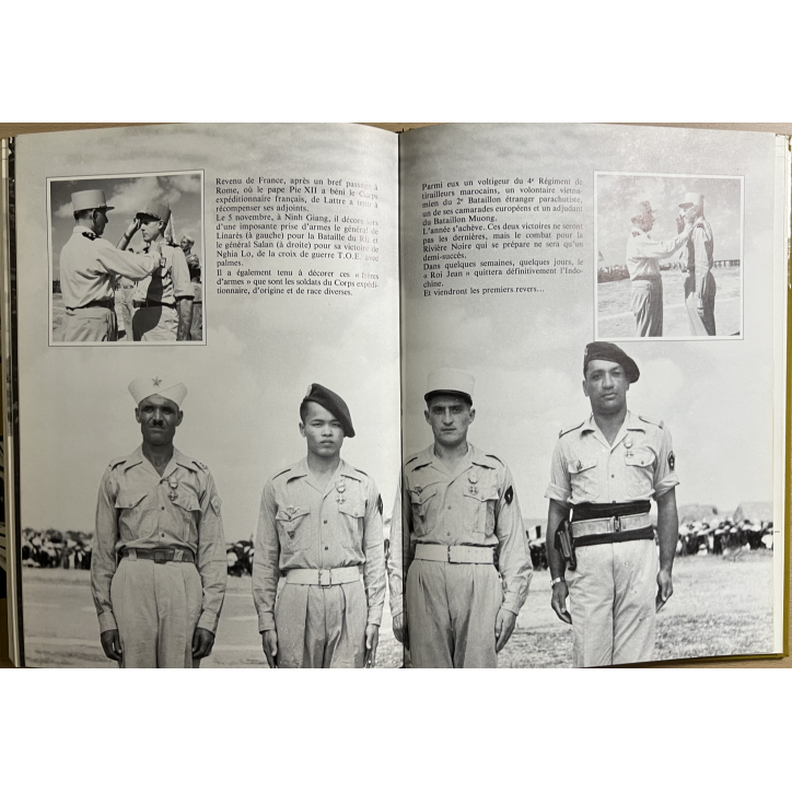 Livre Indochine 1951 L'année De Lattre de Erwan Bergot