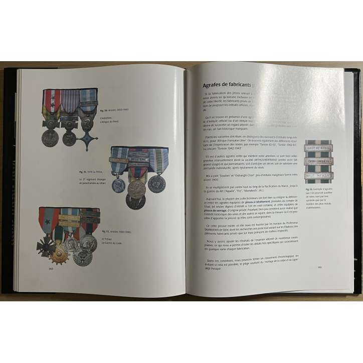 Livre la médaille coloniale de Jean Hass