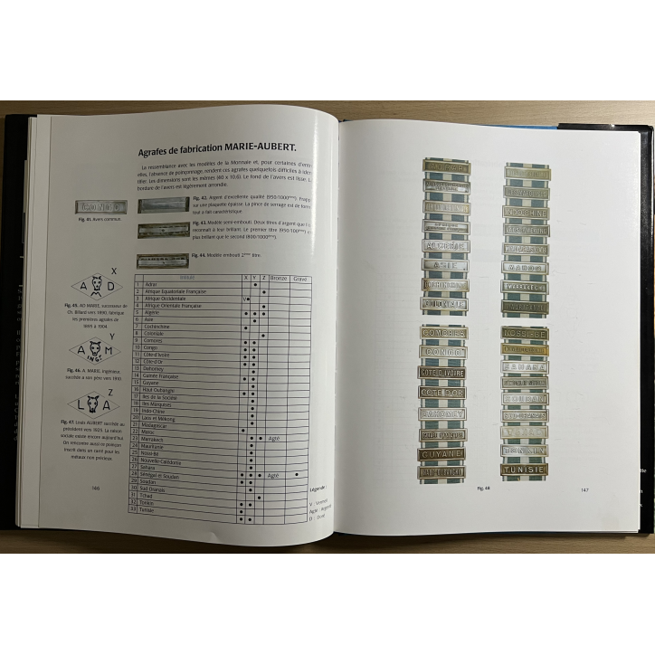 Livre la médaille coloniale de Jean Hass