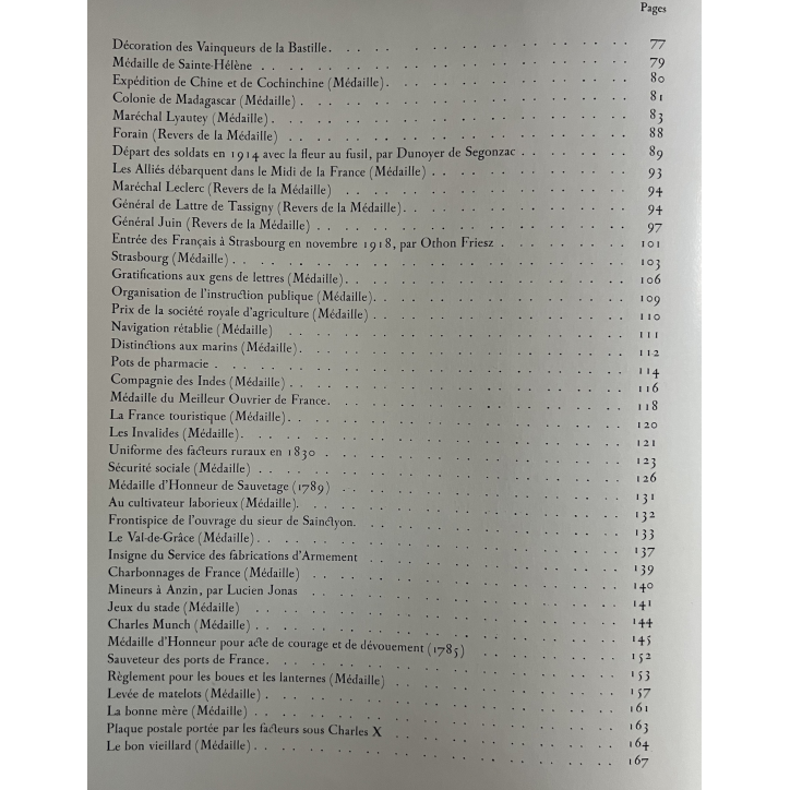Livre Décorations officielles françaises - Administration des monnaies et médailles