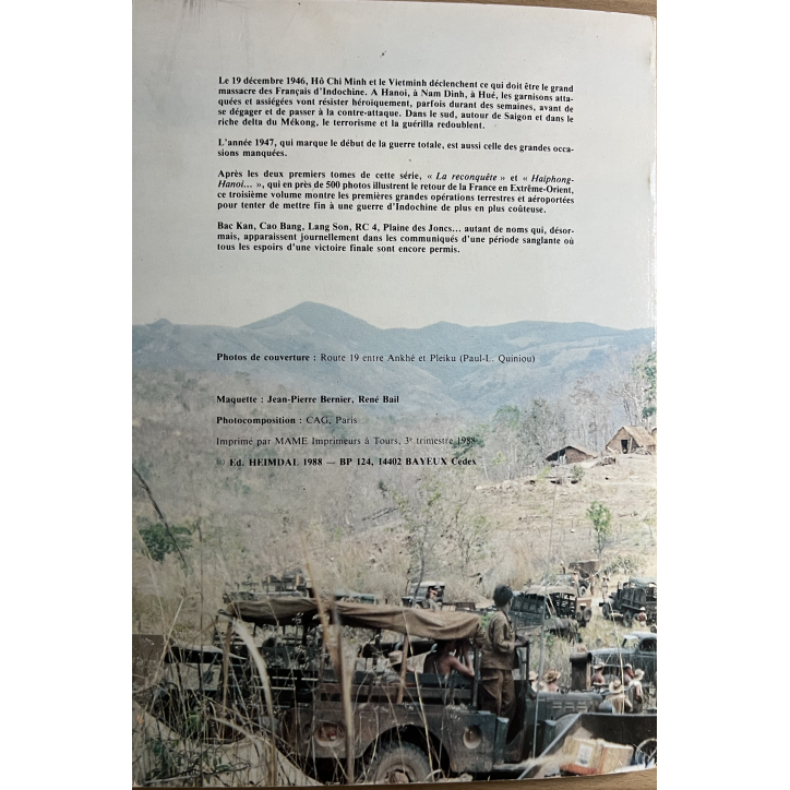 Revue 39-45 Hors série No 8 : Indochine 45-54 - 3 La Guerre