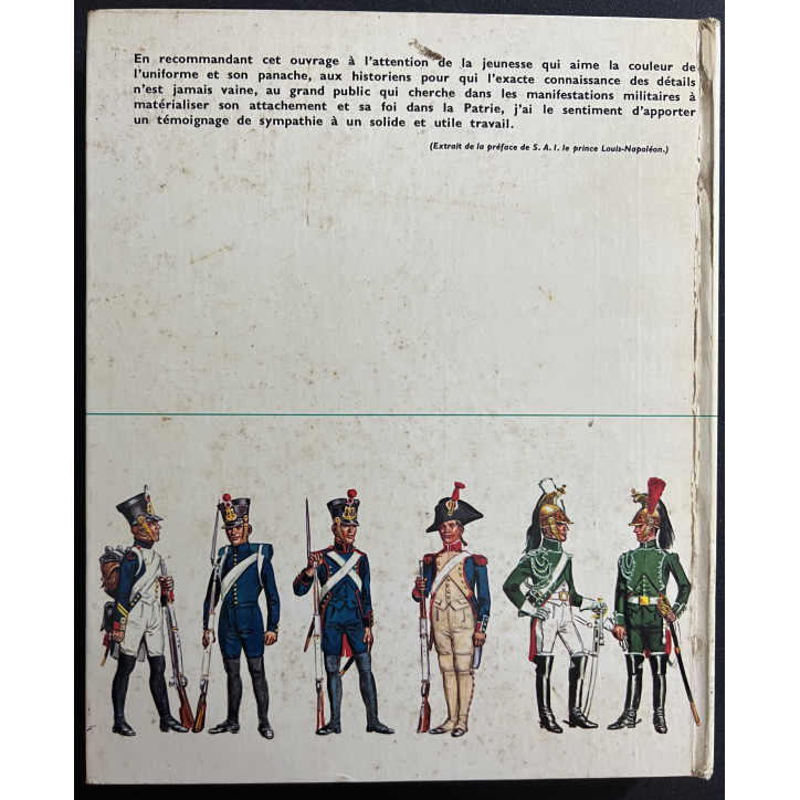 Livre L'uniforme et les armes des soldats du premier Empire - Tome 1