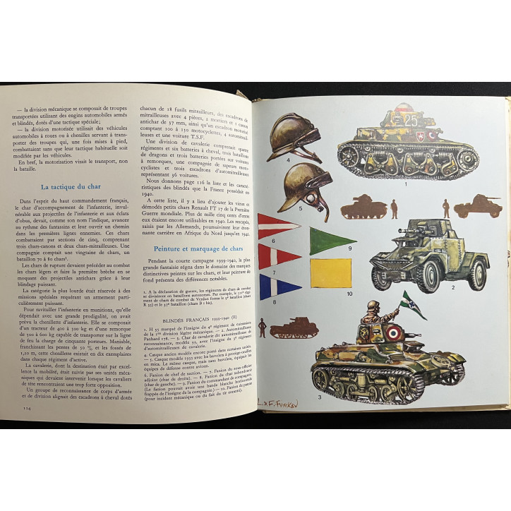Livre L'uniforme et les armes des soldats de la Guerre 1939 - 1945 - Tome 1