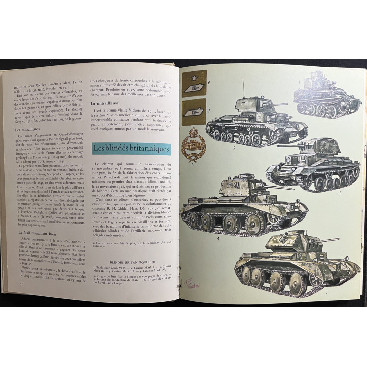 Livre L'uniforme et les armes des soldats de la Guerre 1939 - 1945 - Tome 2