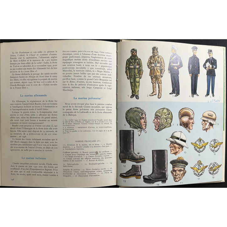 Livre L'uniforme et les armes des soldats de la Guerre 1939 - 1945 - Tome 2