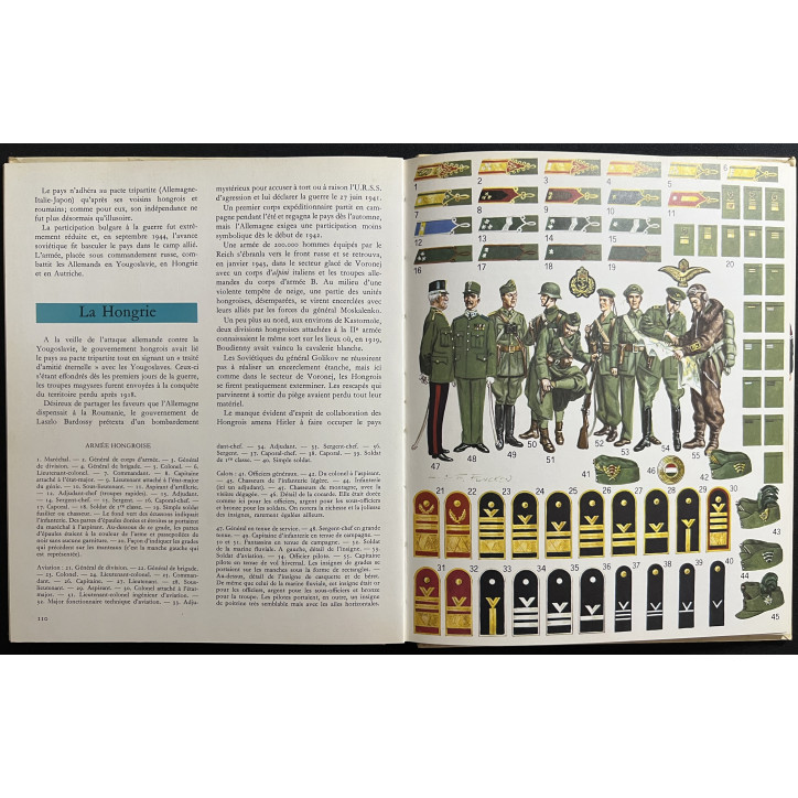 Livre L'uniforme et les armes des soldats de la Guerre 1939 - 1945 - Tome 3
