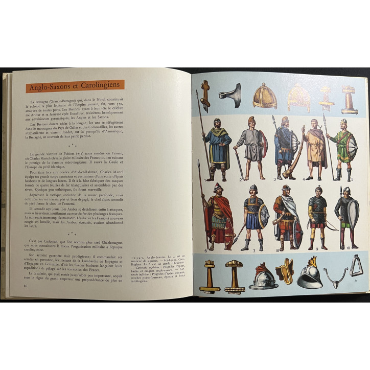 Livre Le costume et les armes des soldats de tous les temps - Tome 1