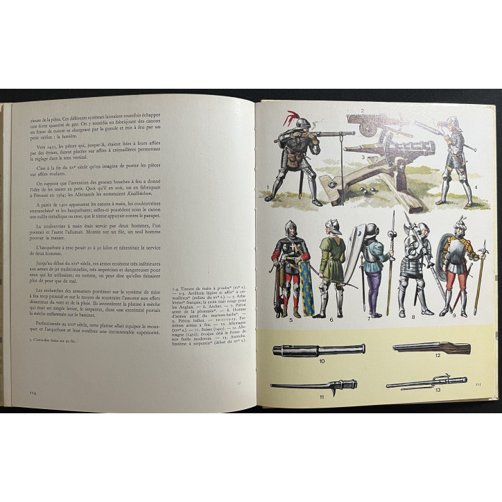 Livre Le costume et les armes des soldats de tous les temps - Tome 1