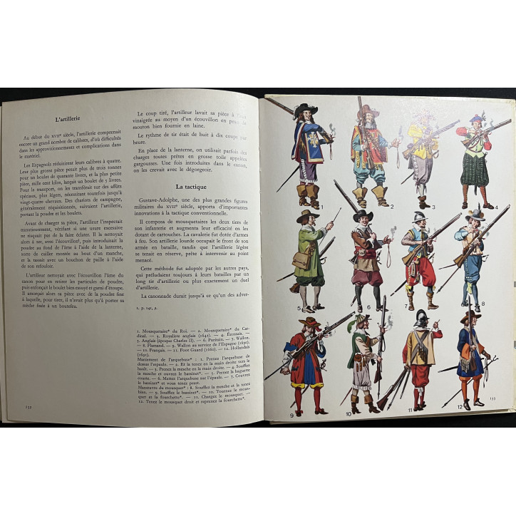Livre Le costume et les armes des soldats de tous les temps - Tome 1
