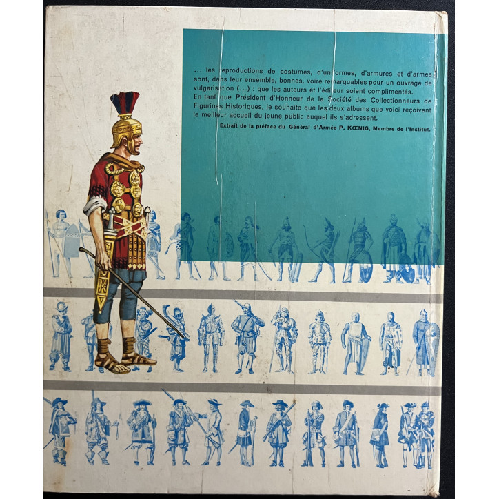 Livre Le costume et les armes des soldats de tous les temps - Tome 1