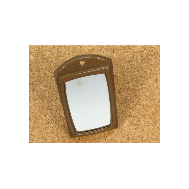 Petit miroir kaki US 39/45