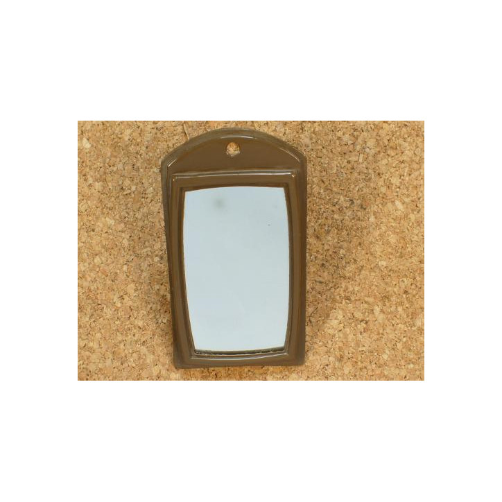 Petit miroir kaki US 39/45