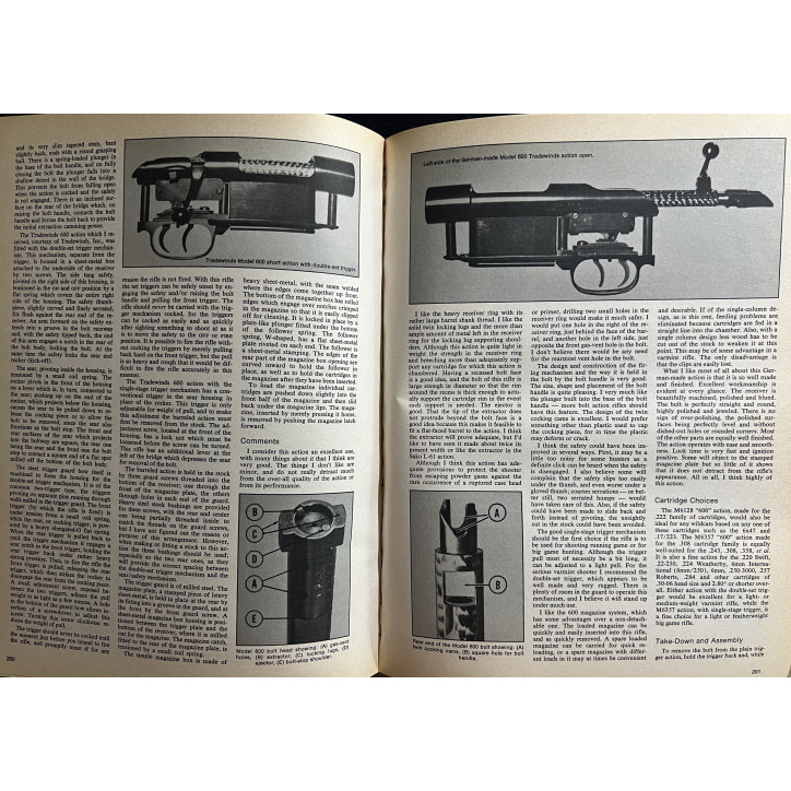 Livre Bolt Action Rifles - Revised Edition by F. De Haas