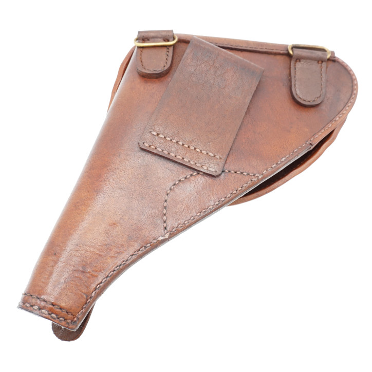 Etui cuir jambon pour revolver 1892 couleur fauve
