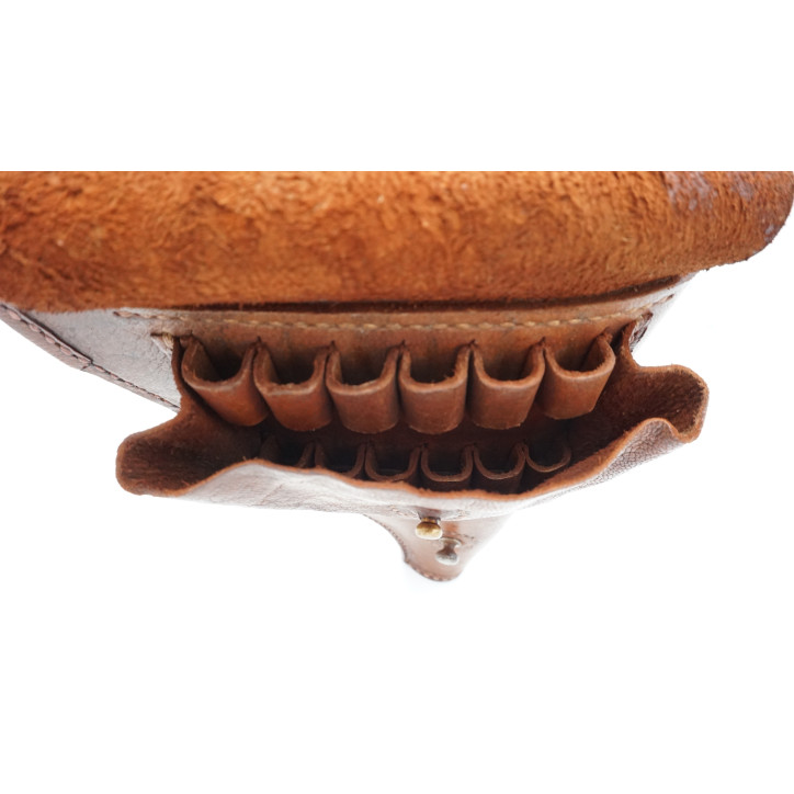 Etui cuir jambon pour revolver 1892 couleur fauve