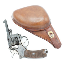 Etui cuir revolver 1892 jambon fauve Etui cuir revolver 1892 jambon fauve
