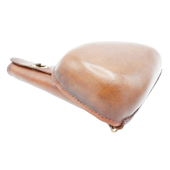 Etui cuir jambon pour revolver 1892 couleur fauve