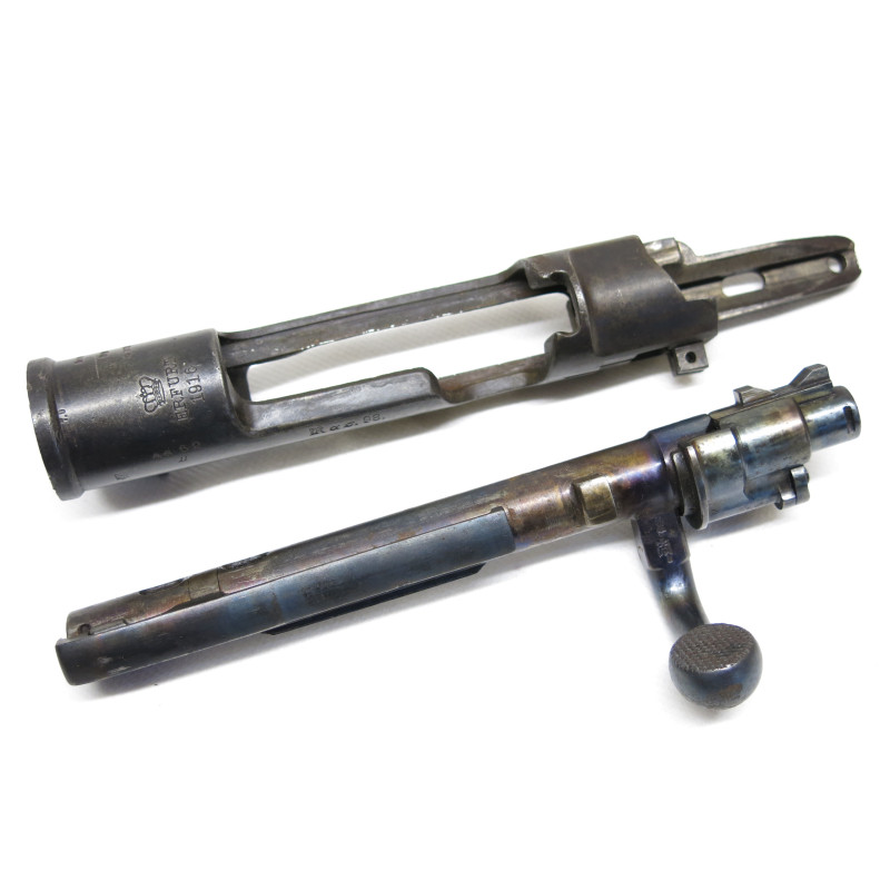 Boitier avec culasse fusil Mauser 98 A 1916 Numéro 4452