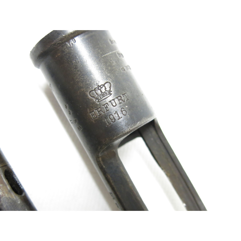 Boitier avec culasse fusil Mauser 98 A 1916 Numéro 4452