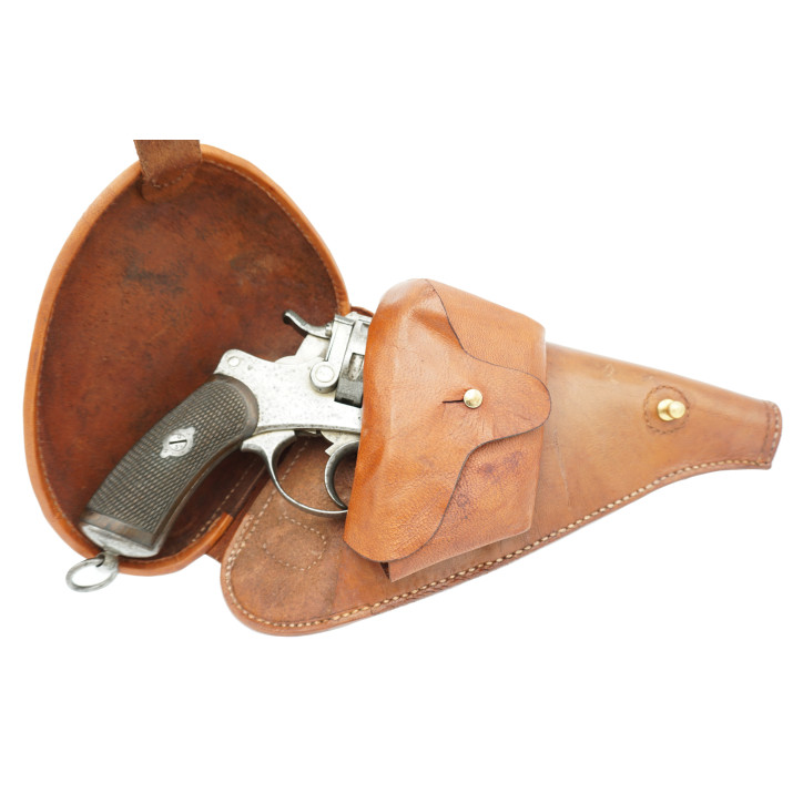 Etui cuir revolver 1873 couleur fauve