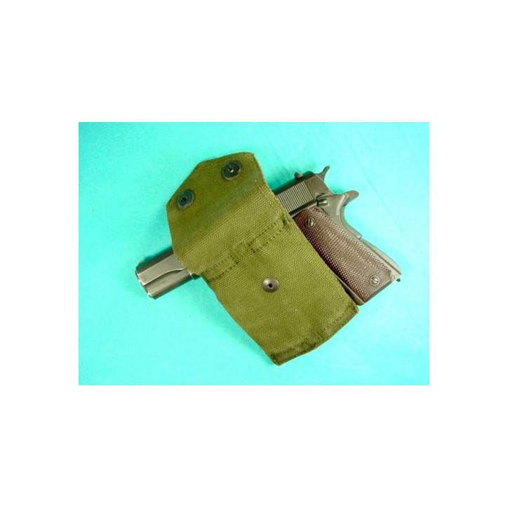 Porte chargeur Colt 45 rabat Pointu Vert