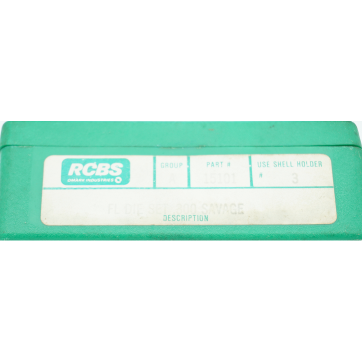 Jeu d'outils RCBS pour 300 Savage