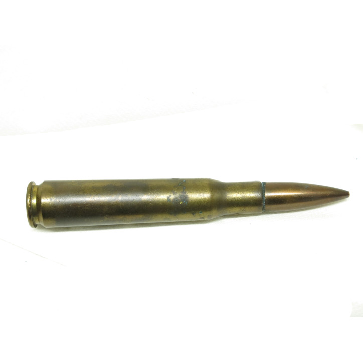 Cartouche calibre 12.7  US 1942 KS  inerte un1